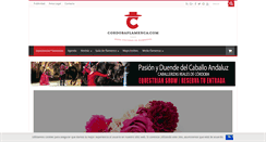 Desktop Screenshot of cordobaflamenca.com